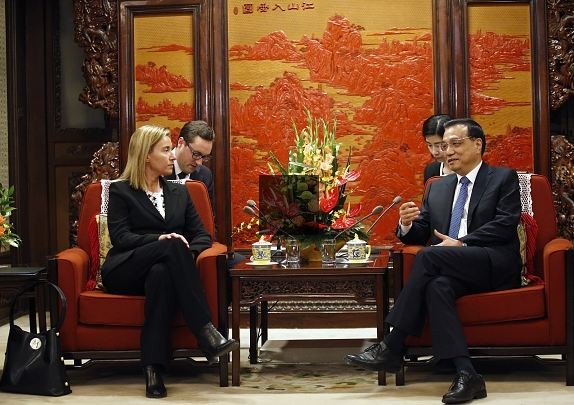 European Union Foreign Policy Chief Federica Mogherini Visits China