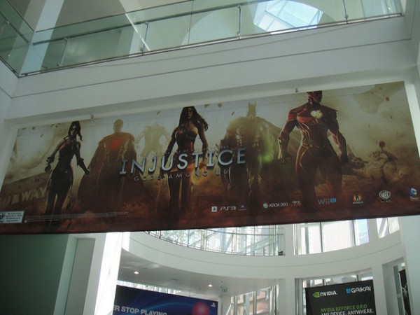 E3 Expo 2012 - Injustice banner