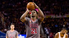 Chicago Bulls shooting guard Jimmy Butler