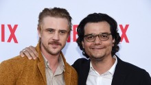 Actors Boyd Holbrook and Wagner Moura 