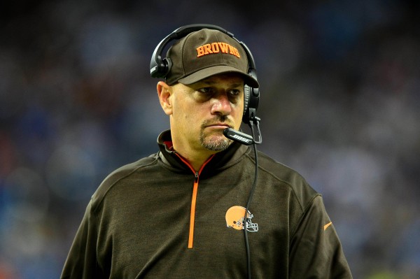 The Cleveland Browns' head coach, Mike Pettine