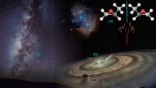 Though chiral compounds have been discovered in meteorites and comets, propylene oxide (A) is the first such molecule to be detected beyond the solar system. A Caltech-led team has used radio telescopes to observe propylene oxide in the cold material surr