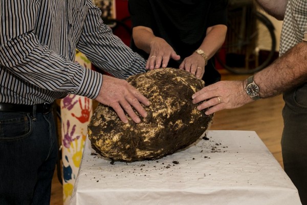 This bog butter is estimated to be more than 2,000 years old and still edible.