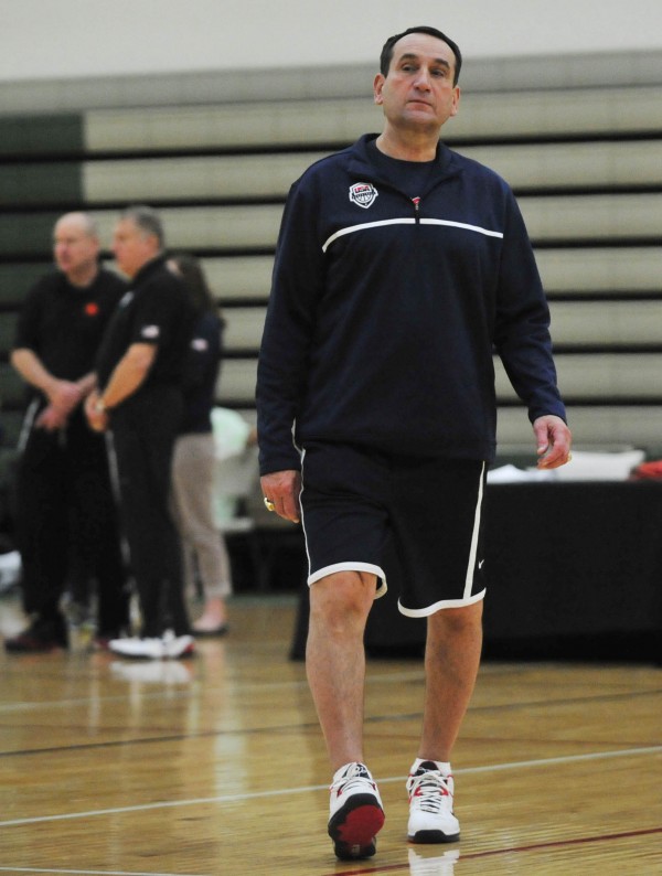 Coach Mike Krzyzewski