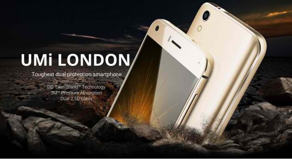 UMi London Smartphone Officially Launched with Dual Glass IPS Display