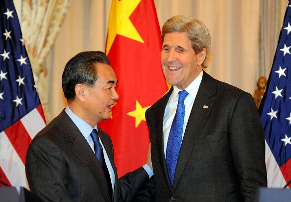 Wang Yi calls John Kerry. 