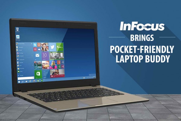 Windows 10-Based InFocus Buddy Notebook Laptop now Available on Snapdeal