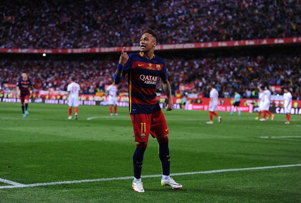 Barcelona winger Neymar