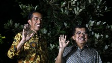 Joko Widodo and Jusuf Kalla