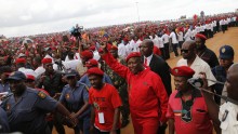 South Africa - Economic Freedom Fighters Julius Malema