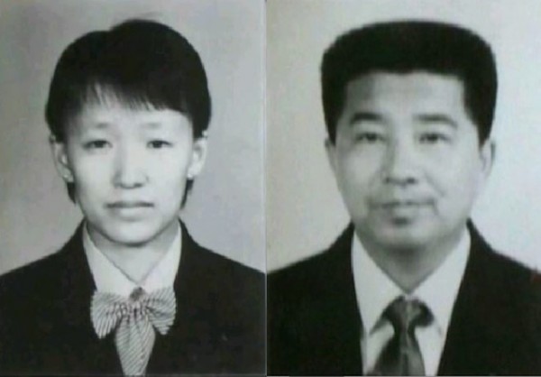 The female Jesus, Lightning Deng (left) and Eastern Lightning founder, Zhao Weishan