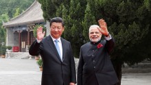 India Blames China. 