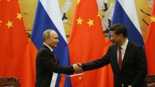 Vladimir Putin Visits China. 