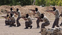 Most foreign Syria extremists 'are British'. Rebel fighters seen training for The Islamic State in Iraq and the Levant 