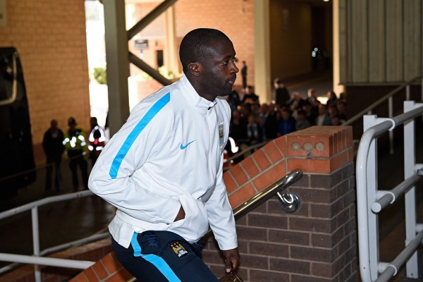 Manchester City midfielder Yaya Touré