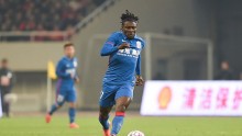 Shanghai Shenhua forward Obafemi Martins