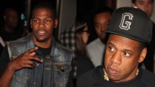 Kevin Durant and Jay-Z
