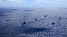 Chinese warships 
