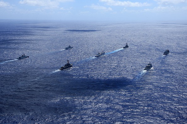 Chinese warships 