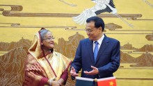 Bangladesh PM Visits China