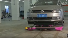 China's Geta car parking robot will help drivers park even to the tightest spots available.