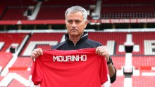 Manchester United head coach Jose Mourinho