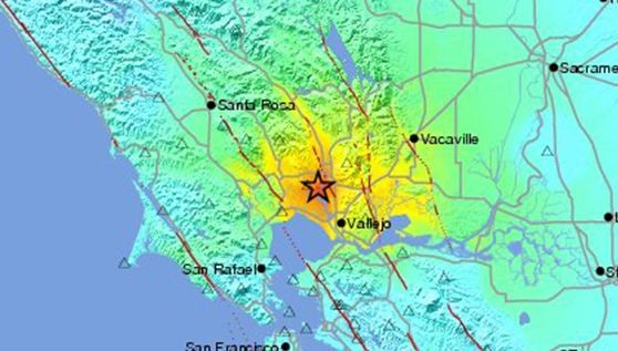 Northern California quake
