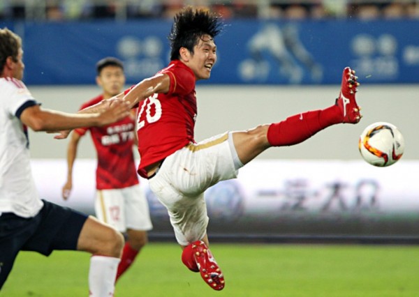 Guangzhou Evergrande defender Kim Young-gwon