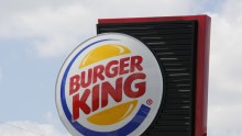 The sign on a Burger King restaurant is shown in Miami, Florida