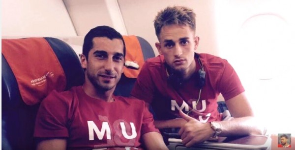 Manchester United jets off to China for their upcoming friendlies with Borussia Dortmund and Man City.