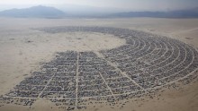 'Burning Man' in warmer weather