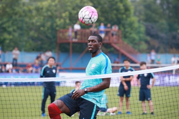 Shijiazhuang Ever Bright striker Jean-Philippe Mendy