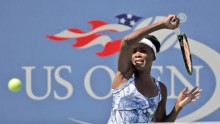 Venus Williams marches on to the second round of the US Open after defeating Kimiko Date-Krumm of Japan