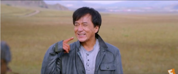 Jackie Chan's 'Skiptrace' earned a staggering $60M on opening week.
