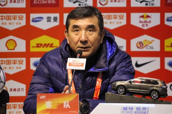 Liaoning Whowin manager Ma Lin