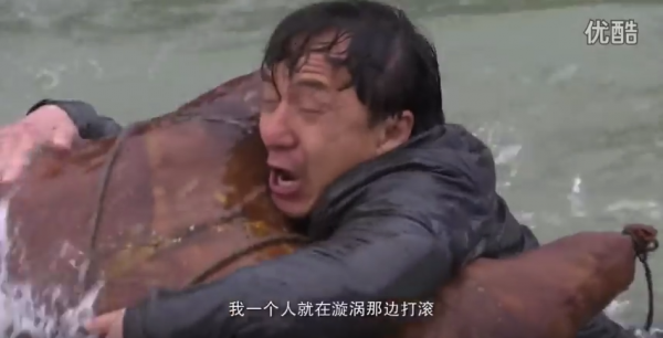 Jackie Chan revealed that he nearly lost his life while filming an action scene for his recent release "Skiptrace." 