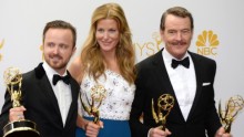 AMC’s “Breaking Bad” made it big at the 66th Emmy Awards by bagging five awards, including outstanding drama series for the second consecutive year.