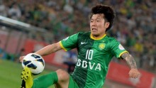 Beijing Guoan midfielder Zhang Xizhe.