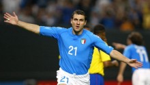 Italian striker Christian Vieri