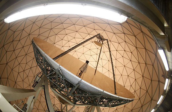 An NSA parabolic reflector 