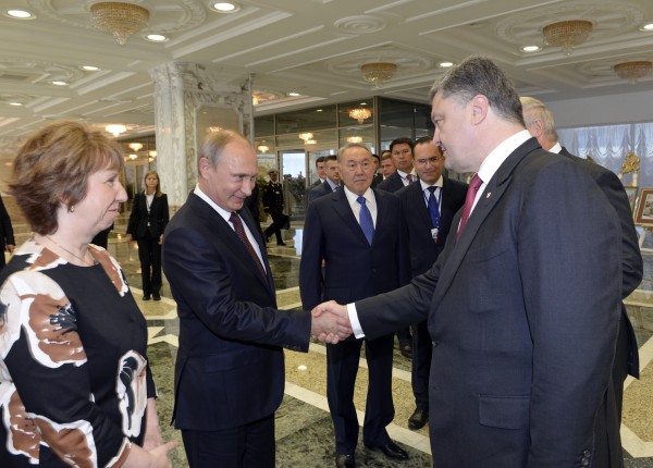 Russian and Ukrainian presidents