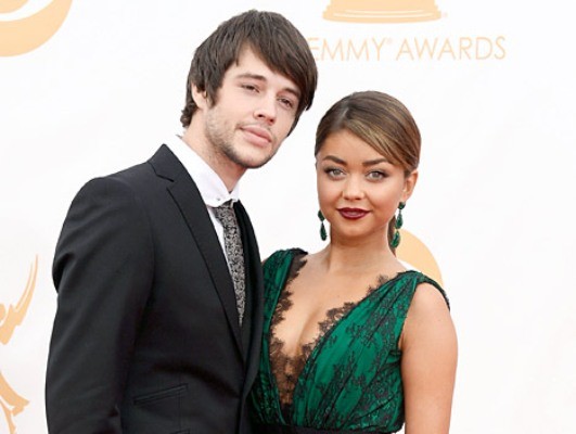 "Modern Family" actress Sarah Hyland has called it quits with her boyfriend of five years, Matt Prokop.