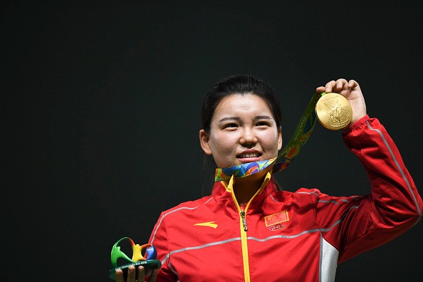 Zhang Mengxu Lands First Gold Medal For China. 