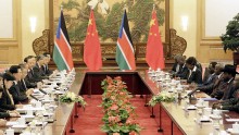 South Sudan President Visits China