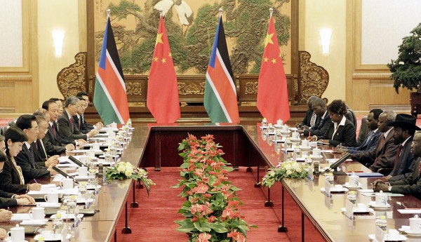 South Sudan President Visits China