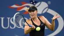 Maria Sharapova advancese to the third round of the US Open in Flushing Meadows