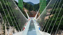 Zhangjiajie Glass Bridge. 