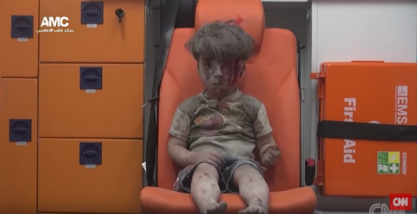 China's state broadcaster has questioned the authenticity of the video of Syrian boy Omran which went viral worldwide, alleging it may have been faked as part of a Western "propaganda war".