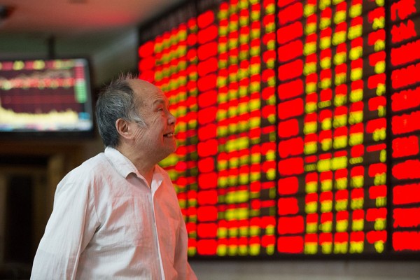 China stock market rebounds