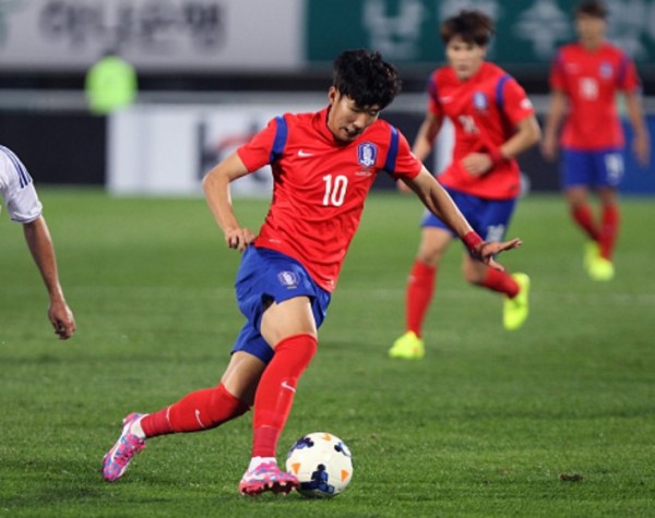 South Korean winger Son Heung-min